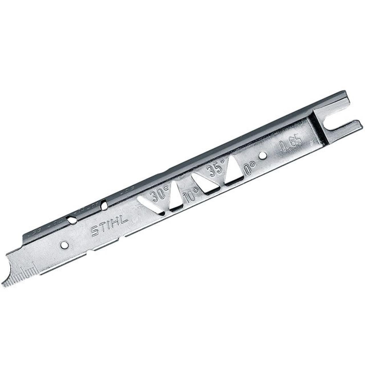 100010121 Feillehre (für 1/4''-, 3/8'' P-, 0.325''-, 3/8''-Kette)