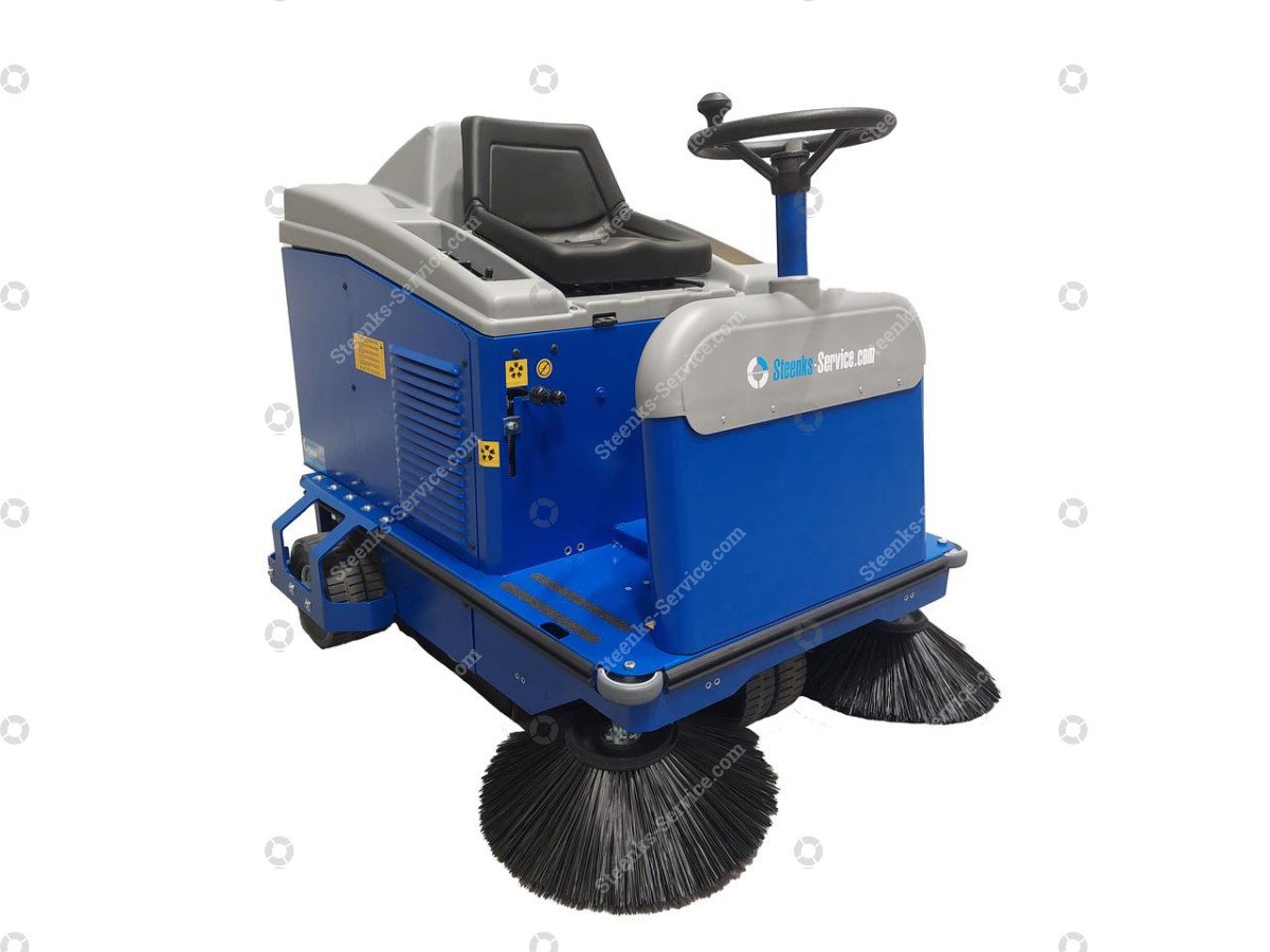 Stefix 95 Kehrsaugmaschine Gartenbauversion Bändchengewebe Folienreinigung
