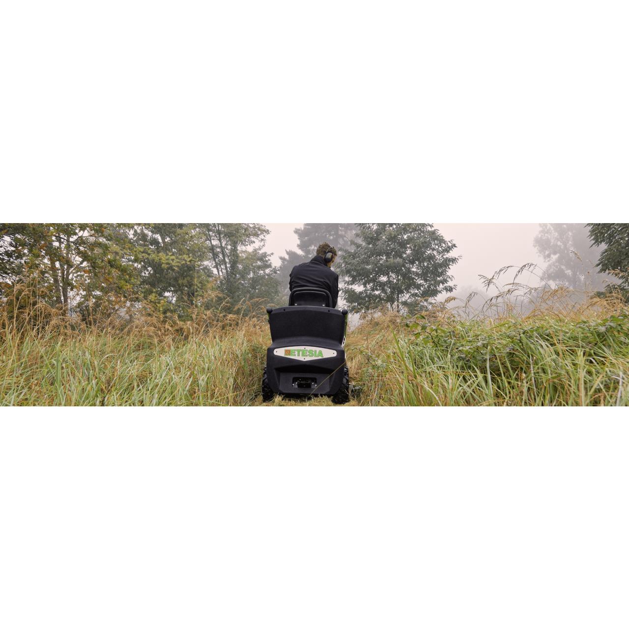 Heckauswerfer-Aufsitzmäher MKHPF Hydro 80 Benzin