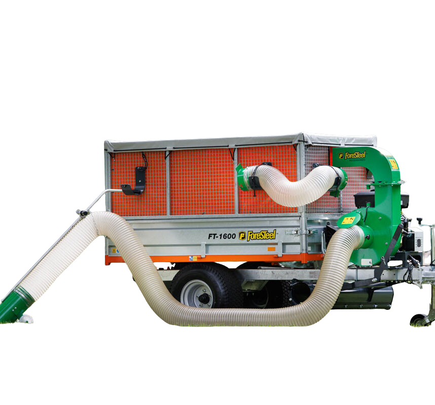 FT-1600 Laubsaugwagen - Effizienter Laubsaug Anhänger