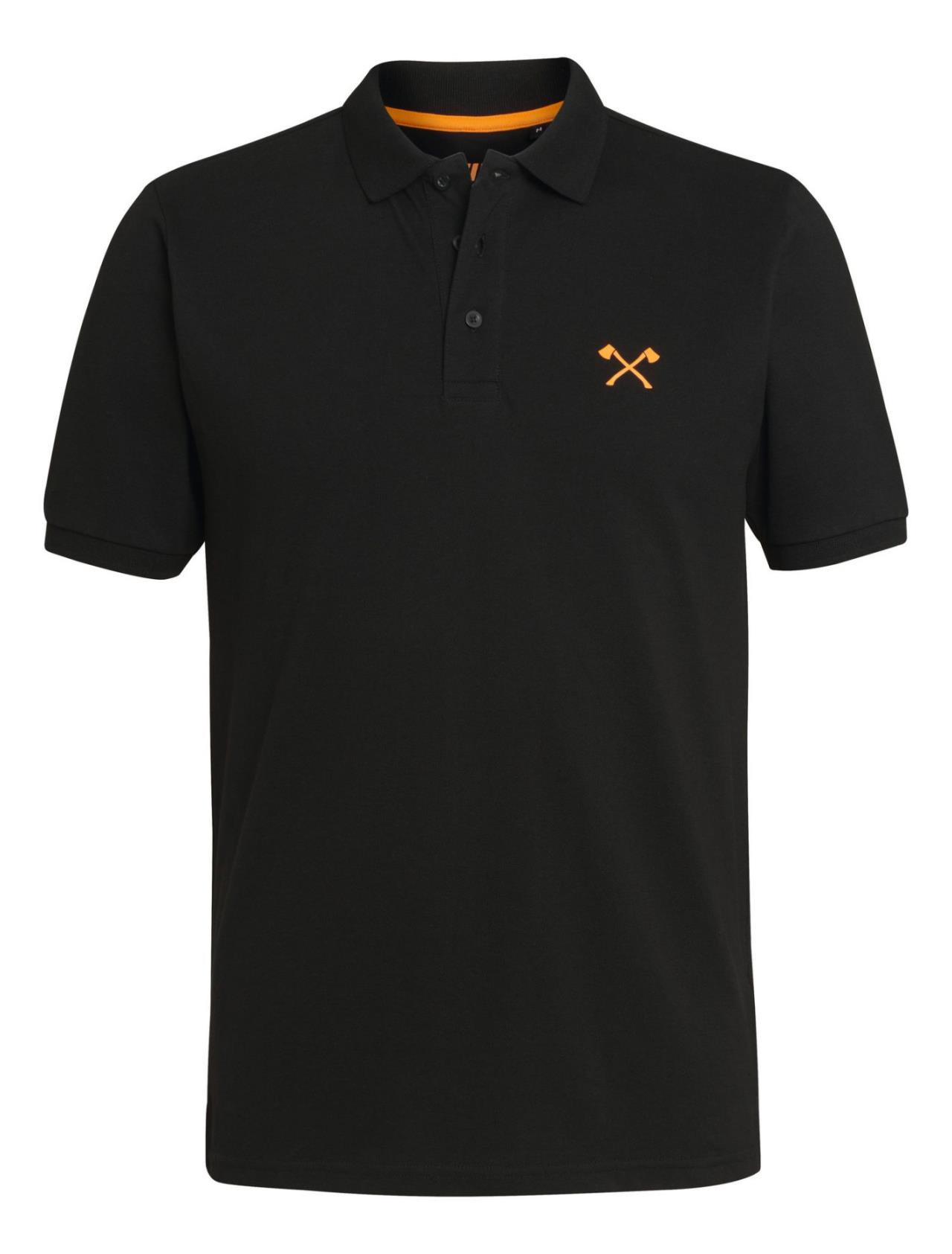 Poloshirt SMALL AXE schwarz