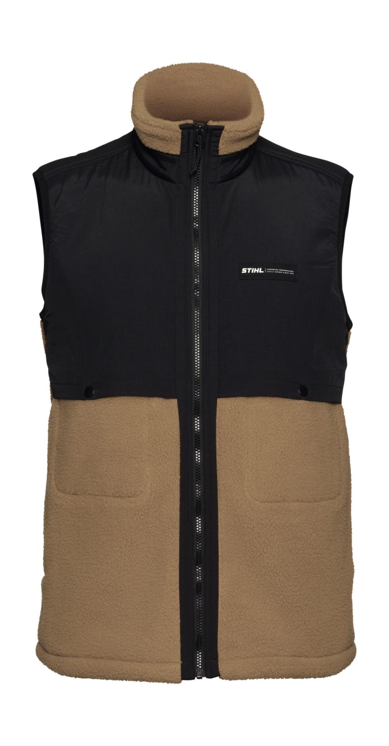 Weste SHERPA BROWN