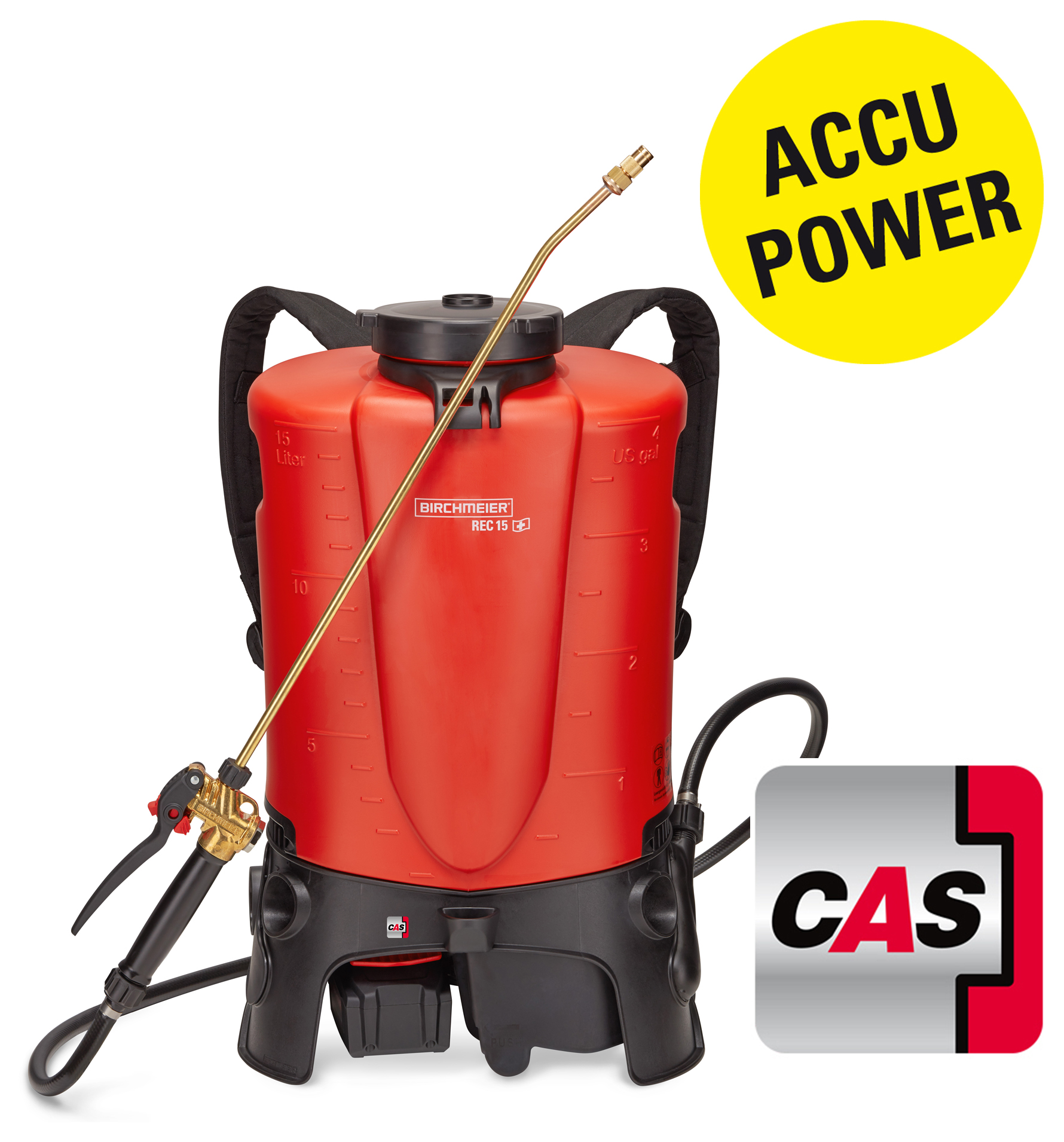 REC 15 AC1 (CAS Akkupack) Rückenspritze