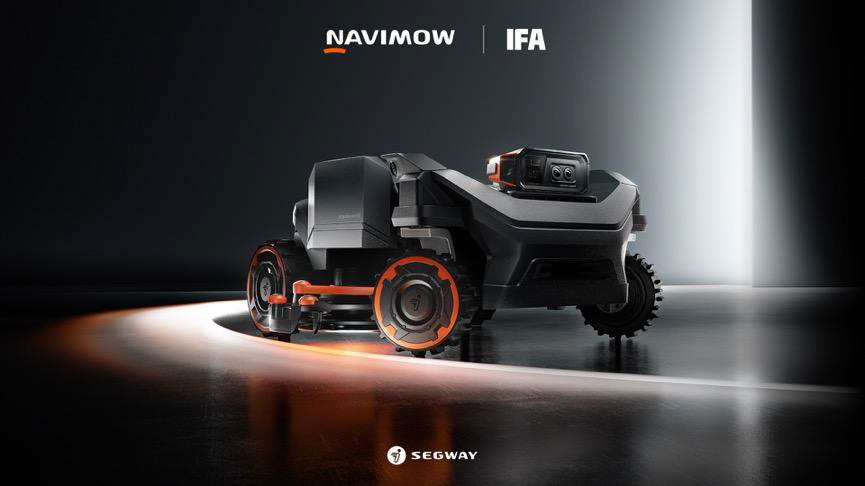 Segway Navimow H5 Pro bei der Vorstellung auf der IFA 2026